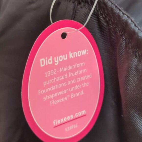 Flexees By Maidenform Firm Control Bustier New 36D Black Padded Cami Shapewear - Picture 6 of 7